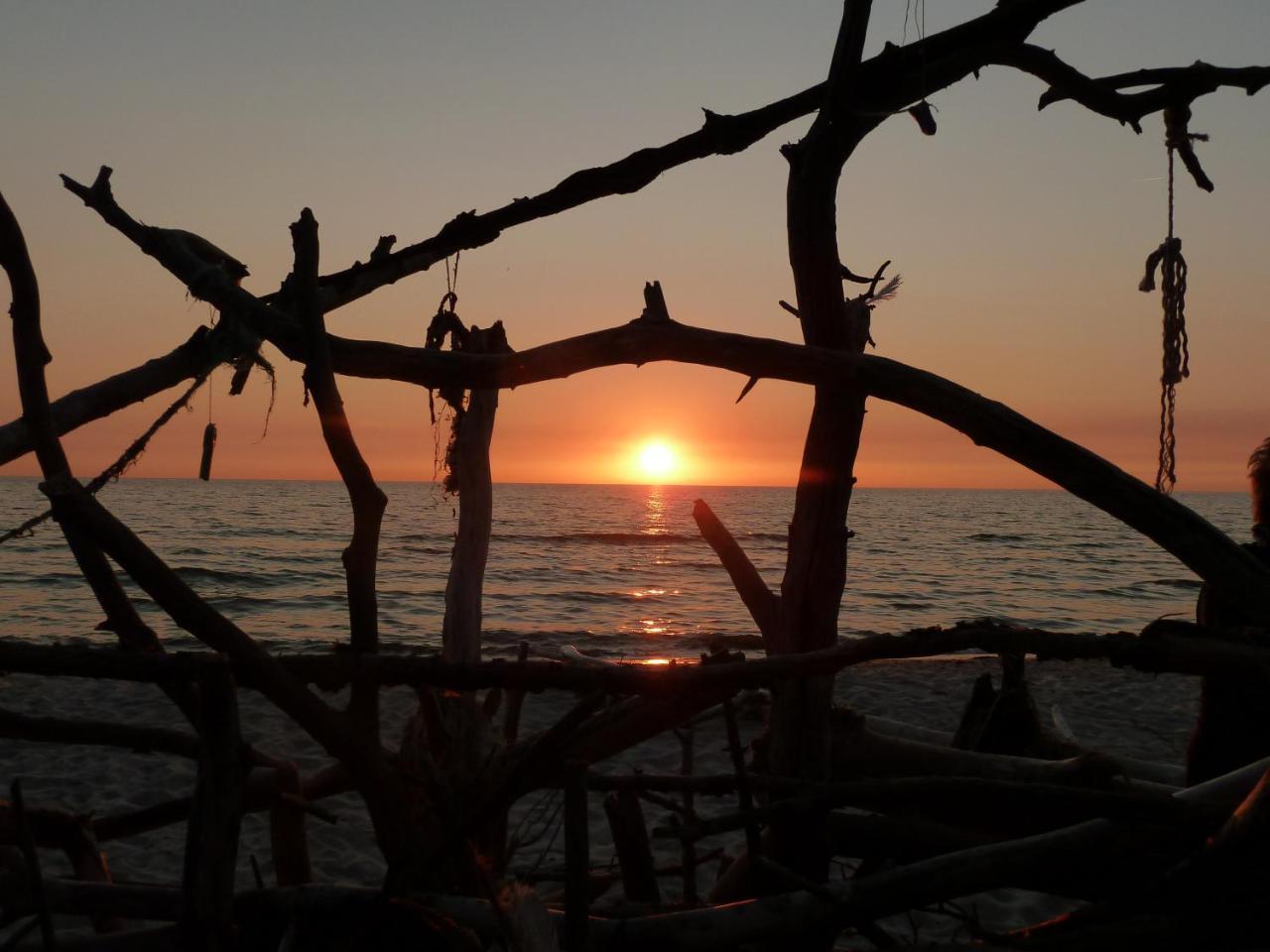 Ferienwohnungen Jagdhaus 6 Wieck Buitenkant foto